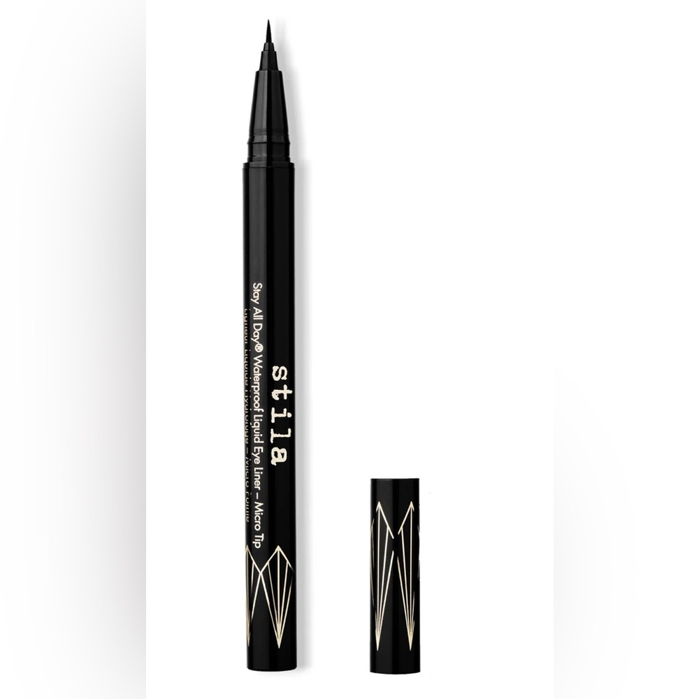 Stila Stay All Day Waterproof Micro Tip Eyeliner Intense Black NEW